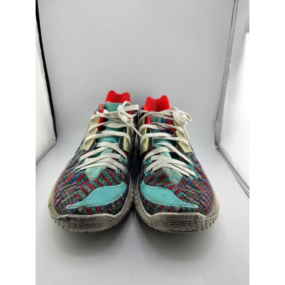 Nike Kyrie Low 2 Multi-Color Basketball Shoes Mens 11 AV6337-400 Colorful Knit